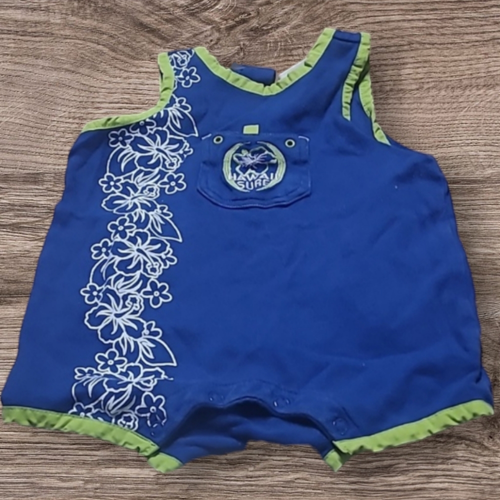 LITTLE BOY'S BABY CONNECTION HAWAII SURF ONESIE